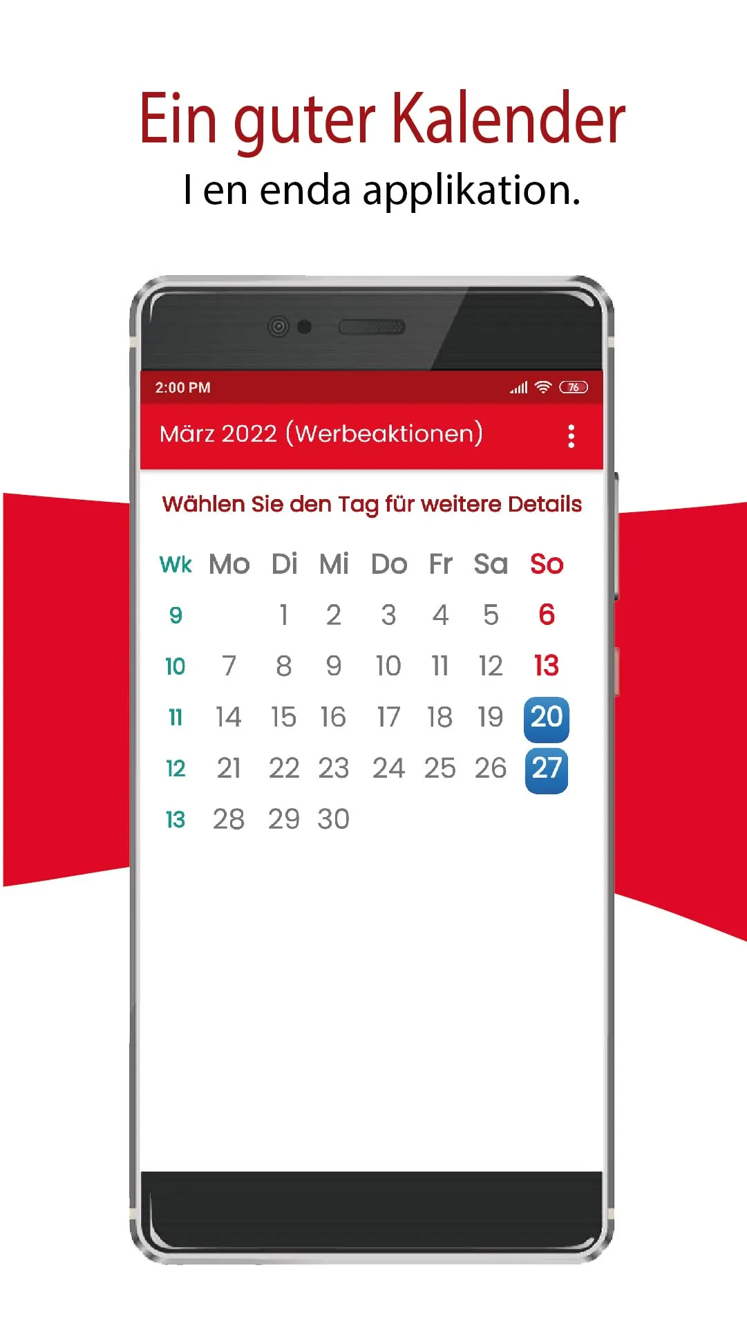 Österreich Kalender 2024 | Indus Appstore | Screenshot