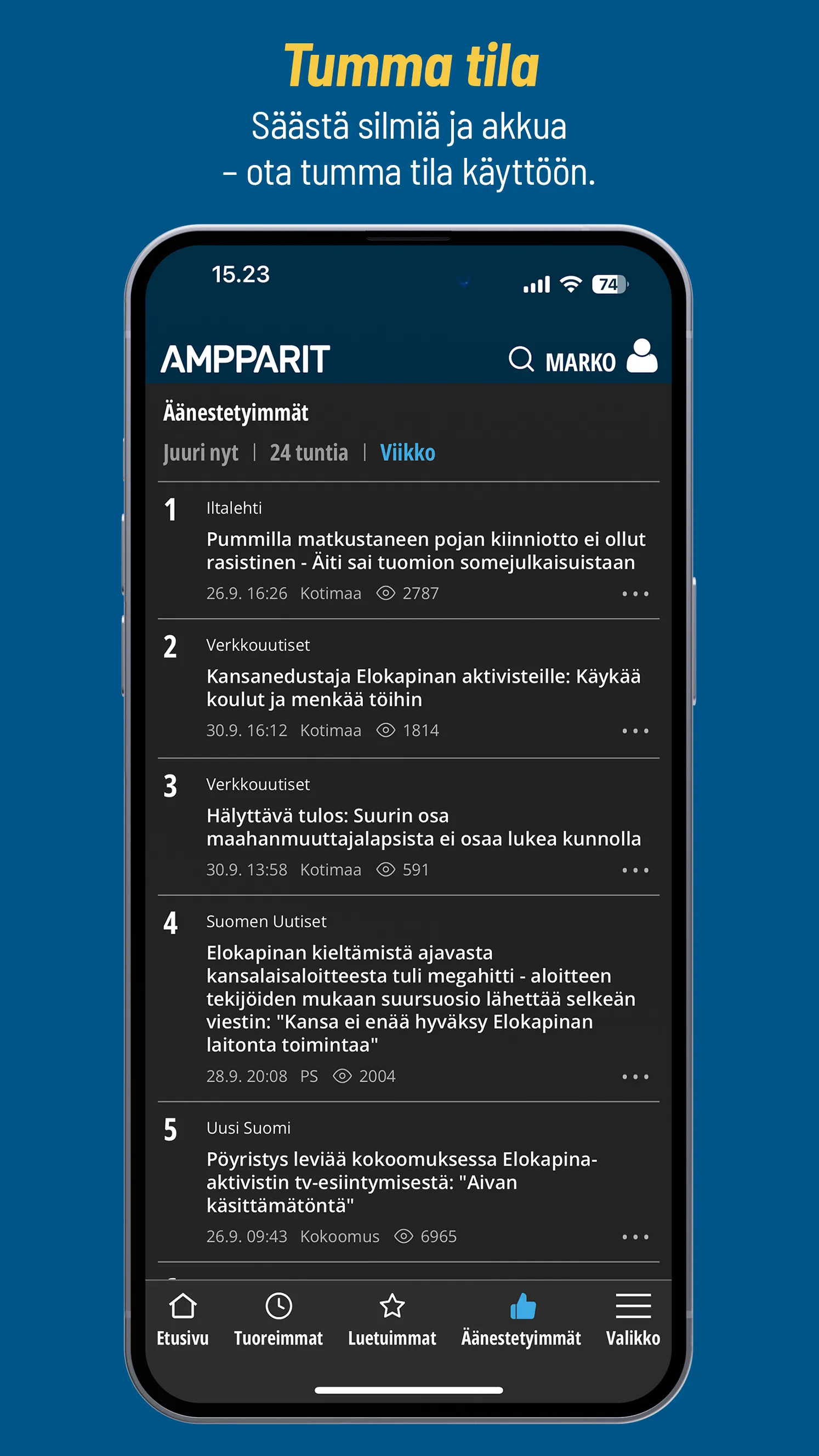 Ampparit.com | Indus Appstore | Screenshot