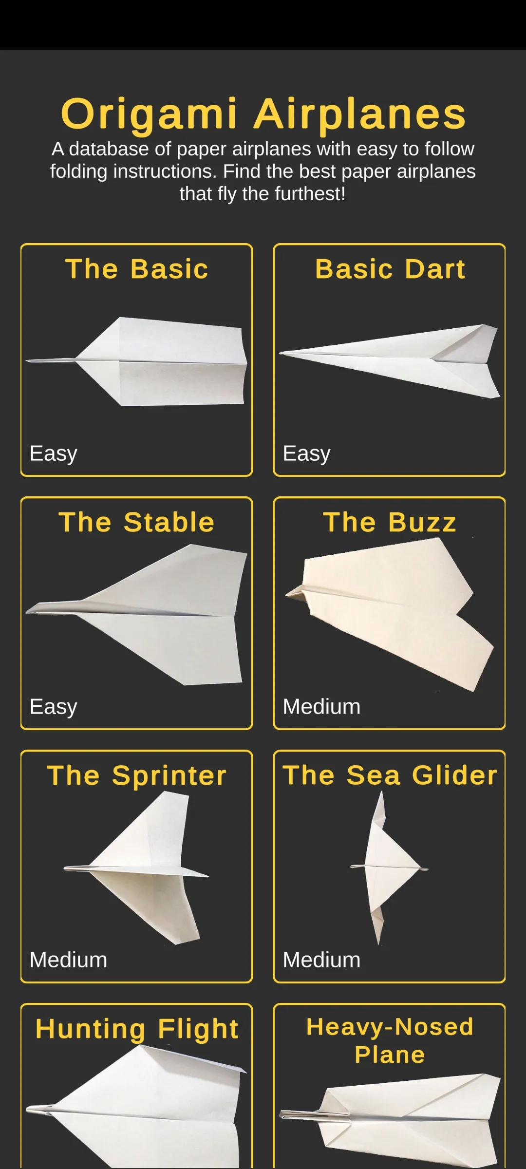 Origami paper airplane | Indus Appstore | Screenshot