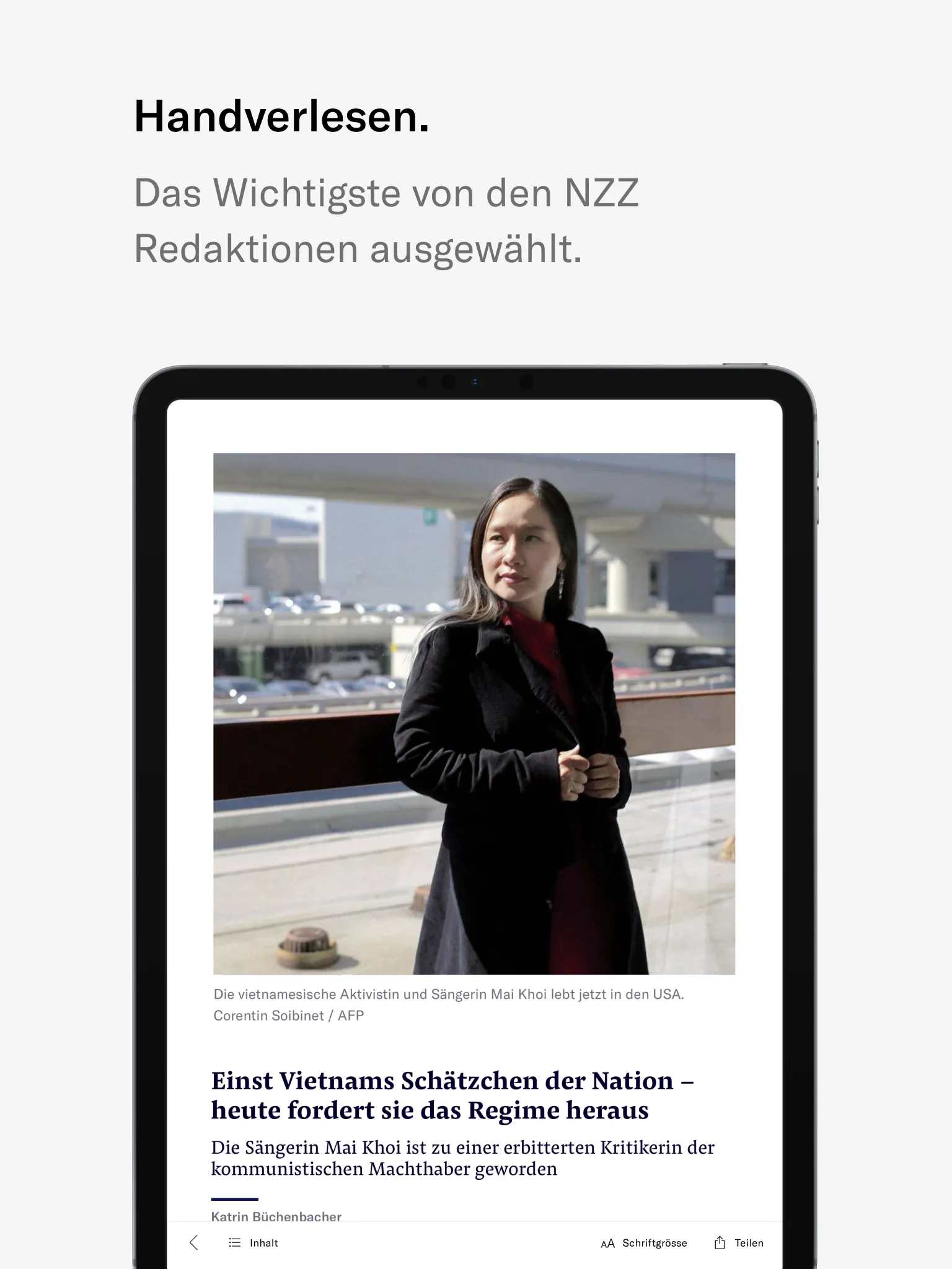 NZZ E-Paper (Digital Plus) | Indus Appstore | Screenshot