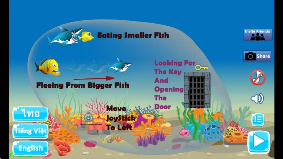 Shark Grow Big fish eat small | Indus Appstore | Screenshot