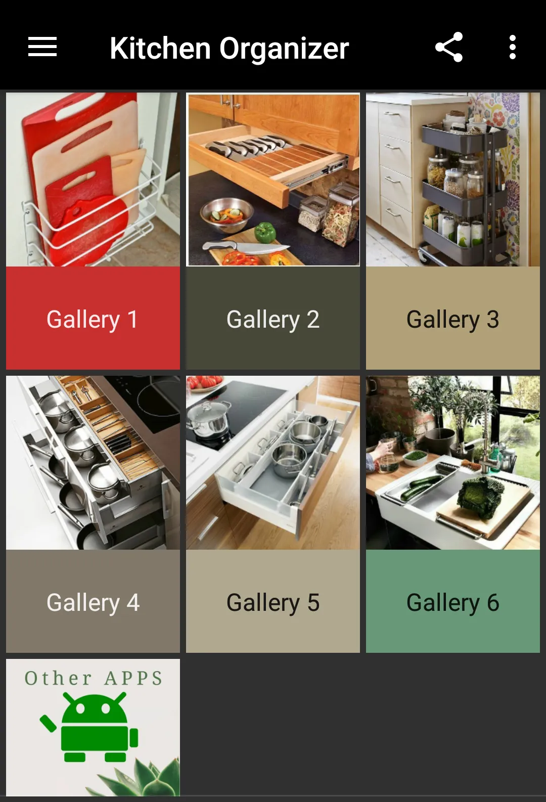 Kitchen Organizer | Indus Appstore | Screenshot