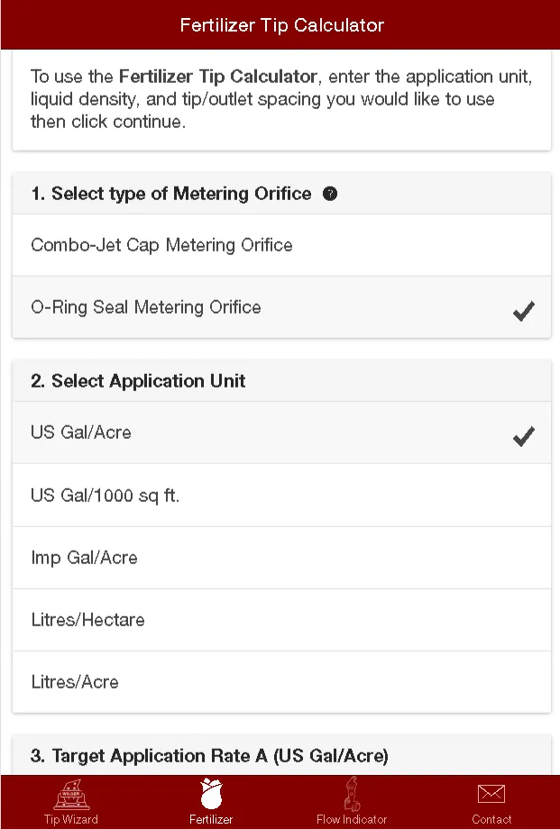 TIP WIZARD Spray Calculator | Indus Appstore | Screenshot