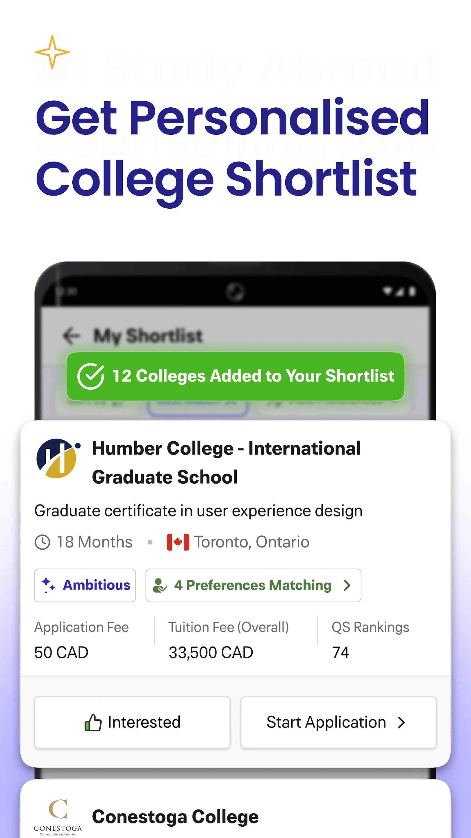 LeapScholar: Study Abroad App | Indus Appstore | Screenshot