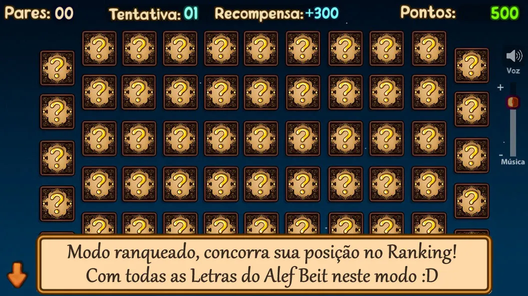 Alef Beit - Jogo da Memória | Indus Appstore | Screenshot