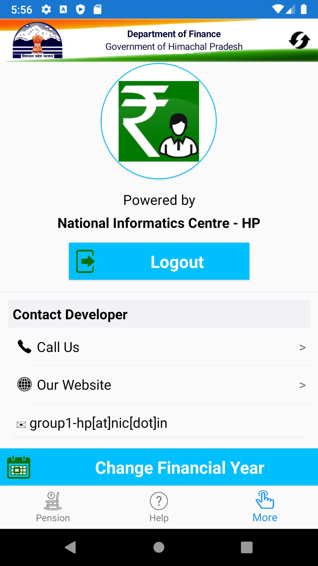 ePension HP Govt Pensioners | Indus Appstore | Screenshot