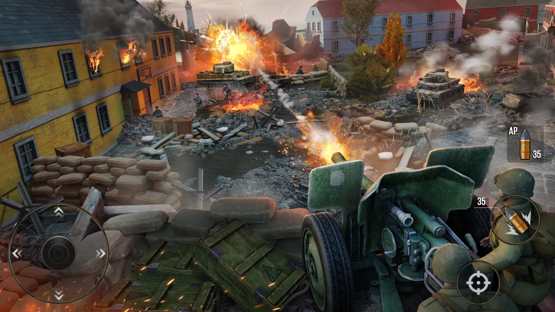 World of Artillery: Cannon War | Indus Appstore | Screenshot