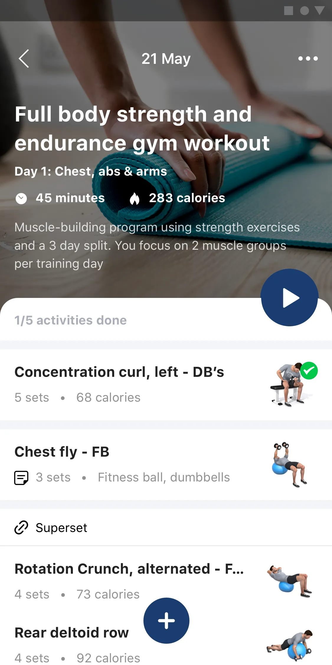 RBC Workout | Indus Appstore | Screenshot