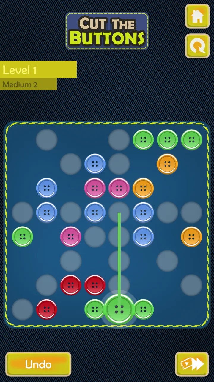 Cut the Buttons Logic Puzzle | Indus Appstore | Screenshot