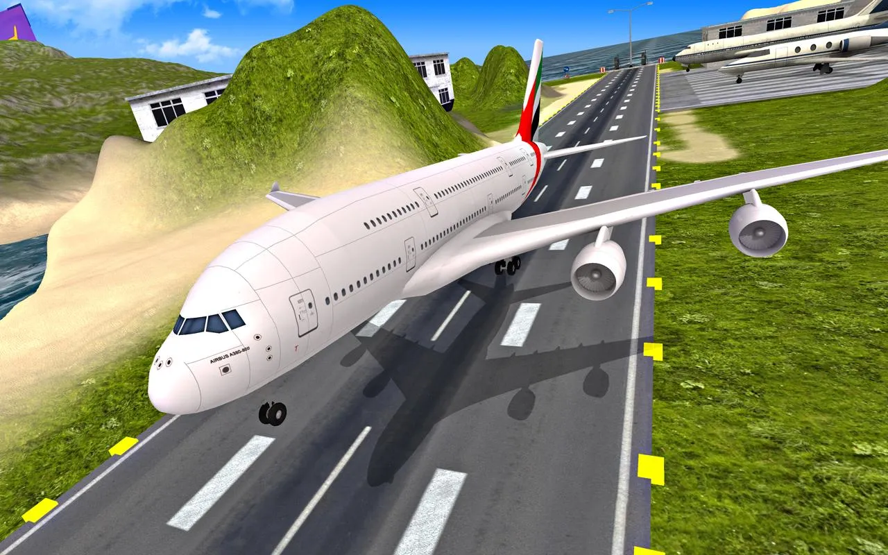 Airplane Fly 3D : Flight Plane | Indus Appstore | Screenshot