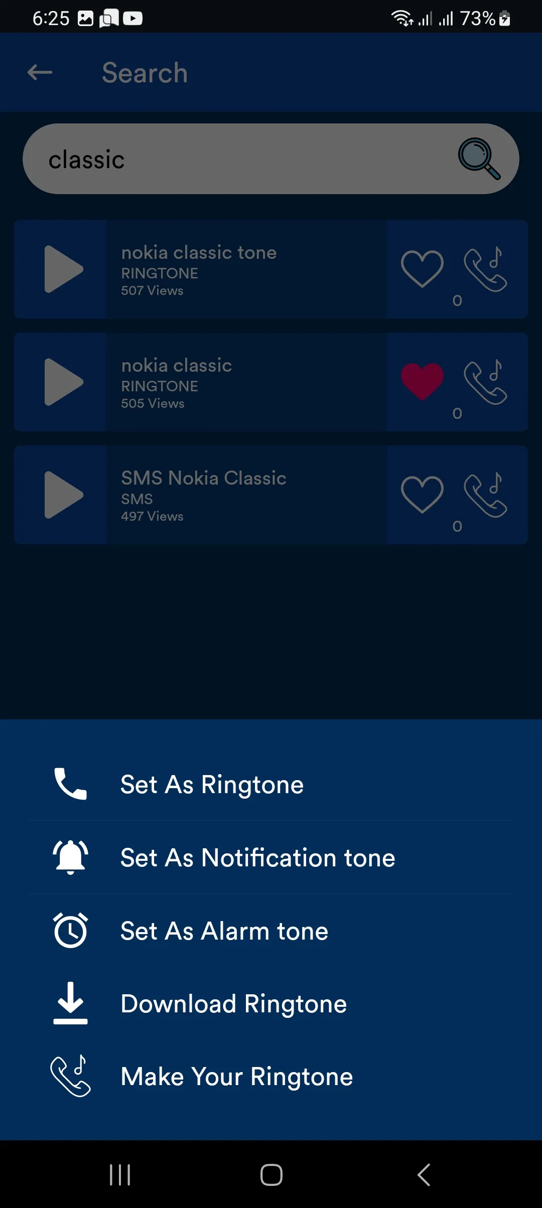 ALL NOKIA Mobile Ringtones | Indus Appstore | Screenshot