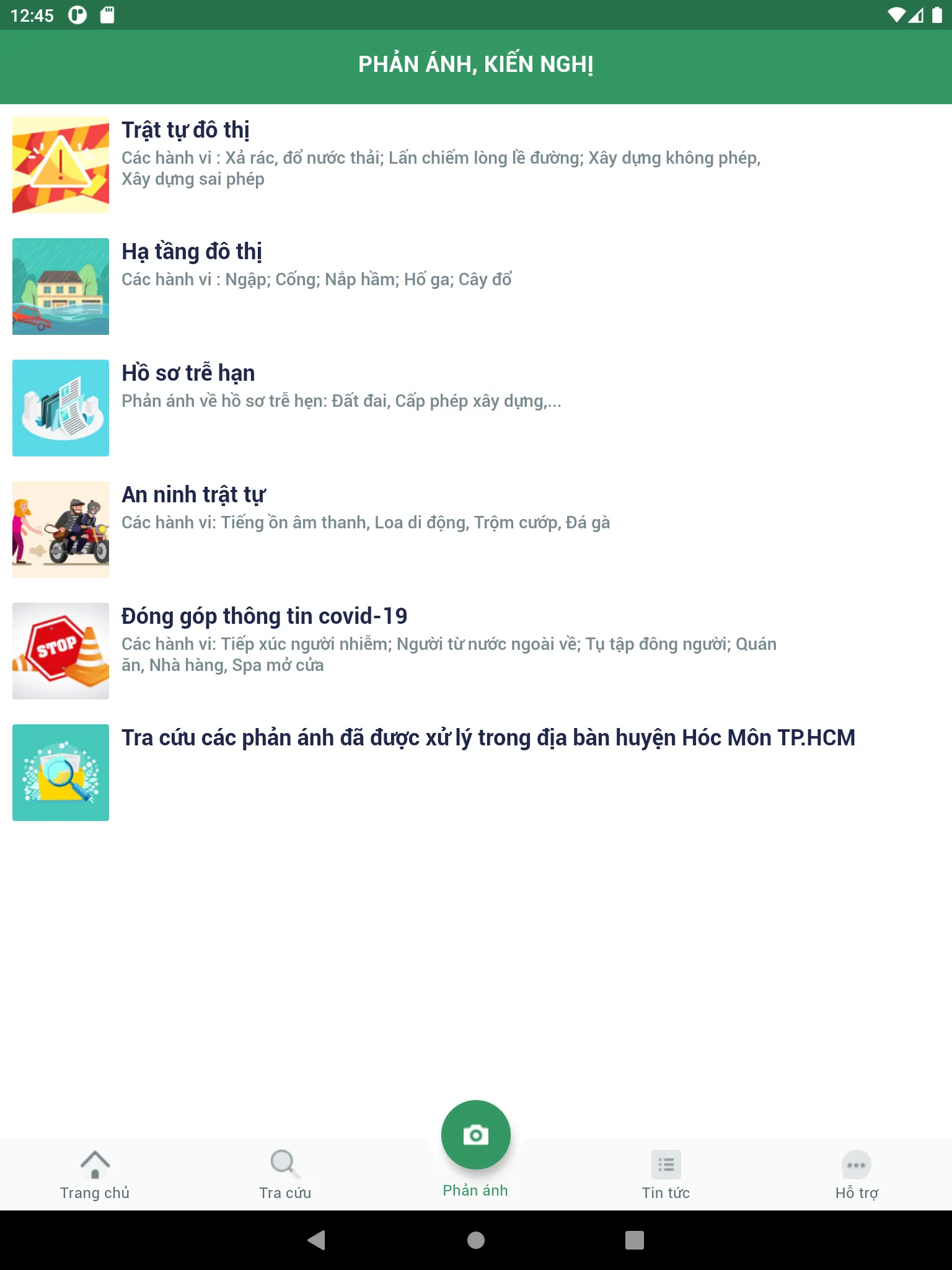 Hóc Môn Trực Tuyến | Indus Appstore | Screenshot