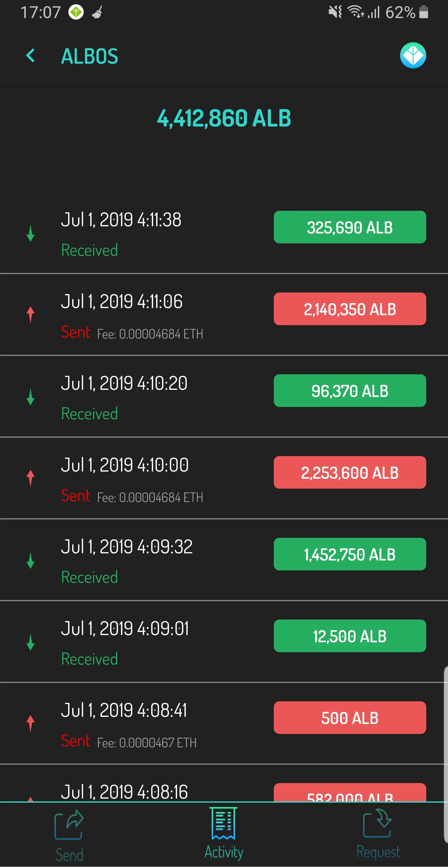 ALBOS Wallet | Indus Appstore | Screenshot