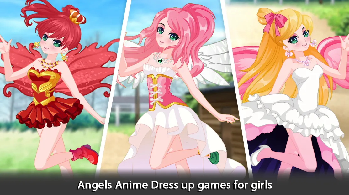 Dress Up Angel Anime Girl Game | Indus Appstore | Screenshot