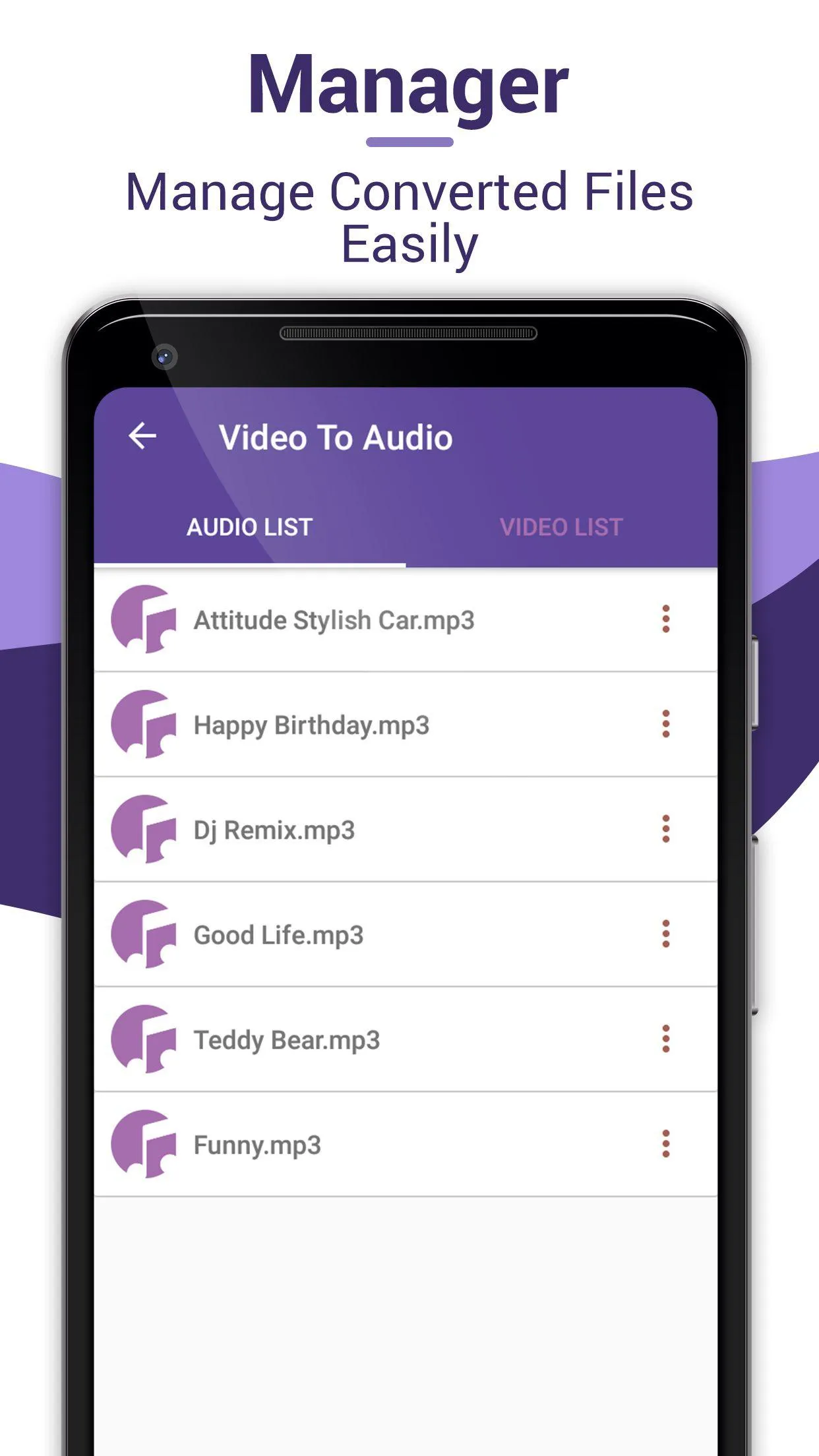 Video to Mp3 cutter- video con | Indus Appstore | Screenshot