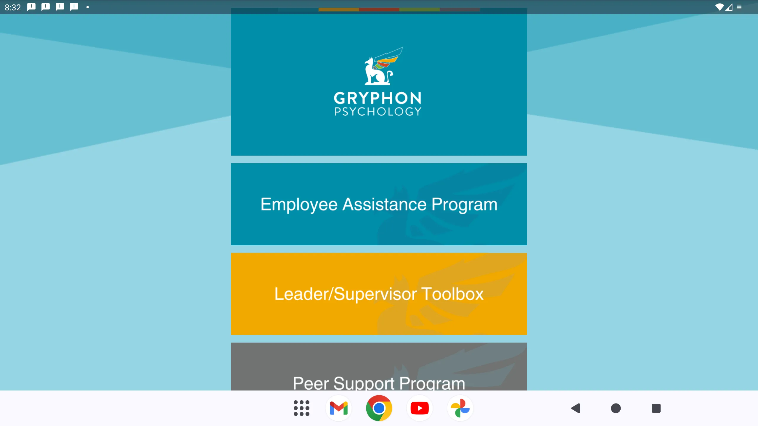 Gryphon EAP | Indus Appstore | Screenshot