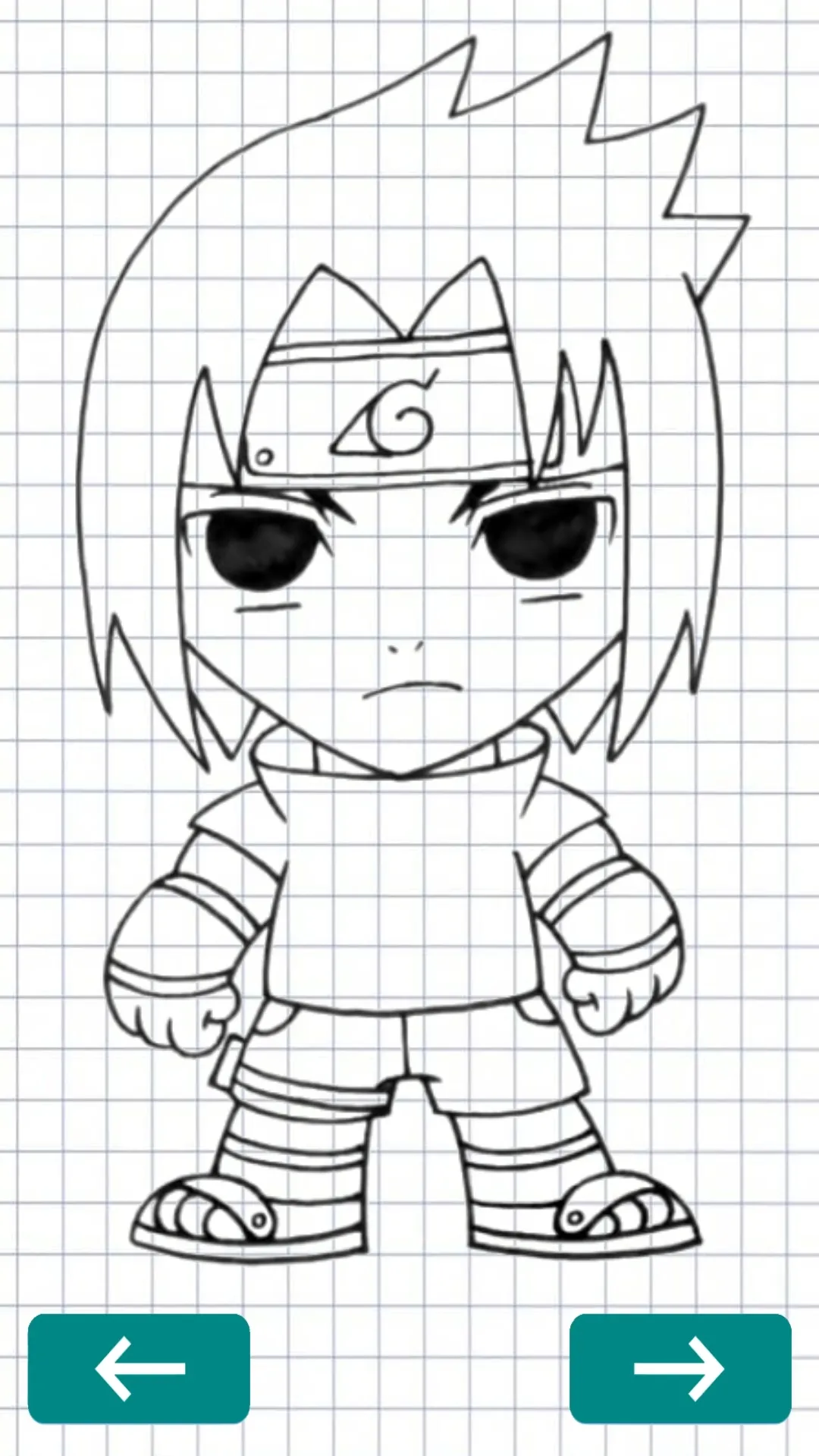 How to draw Sasuke Uchiha | Indus Appstore | Screenshot