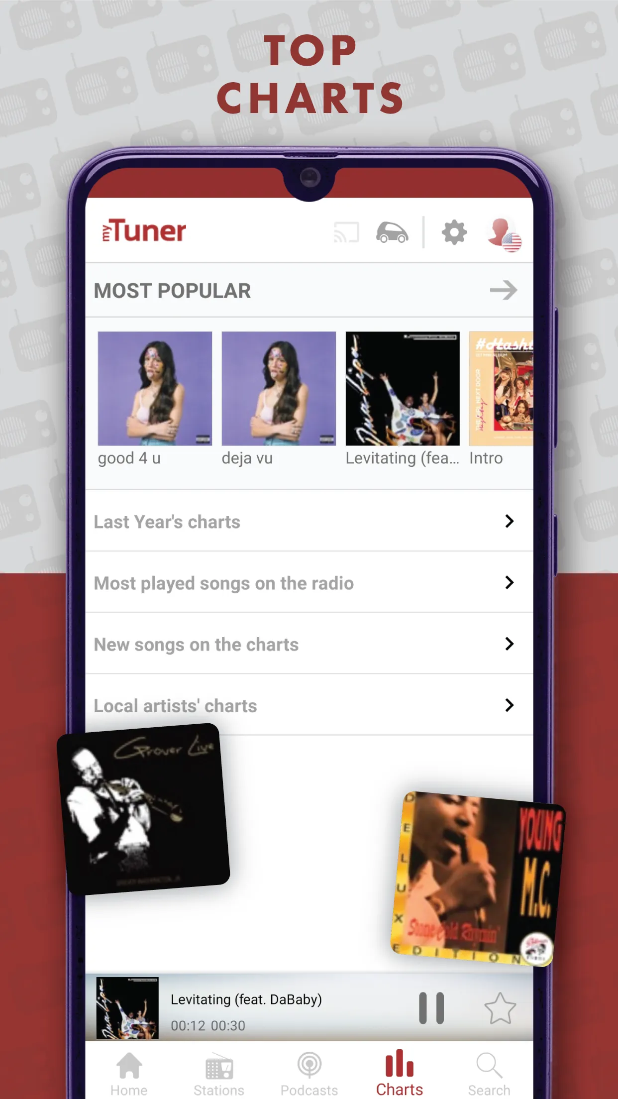 myTuner Radio App: FM stations | Indus Appstore | Screenshot