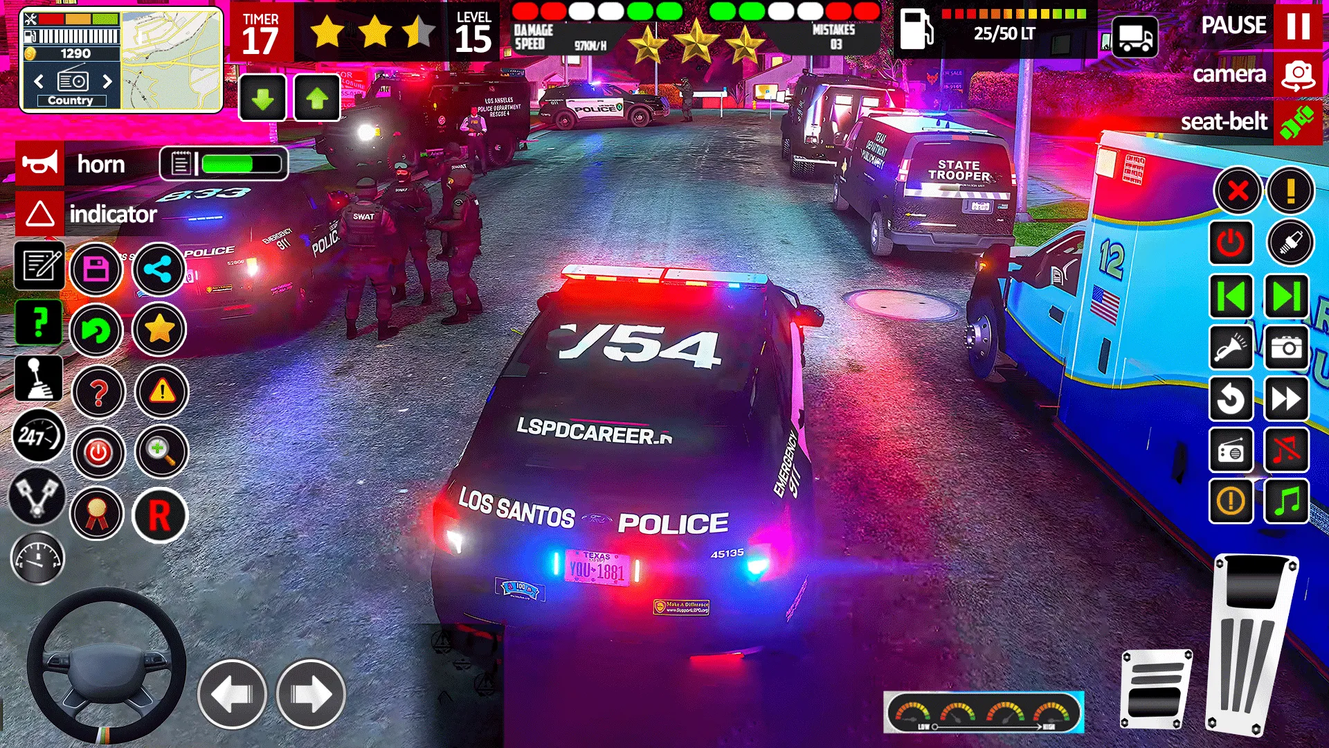 City Police Car Games 3D | Indus Appstore | Screenshot