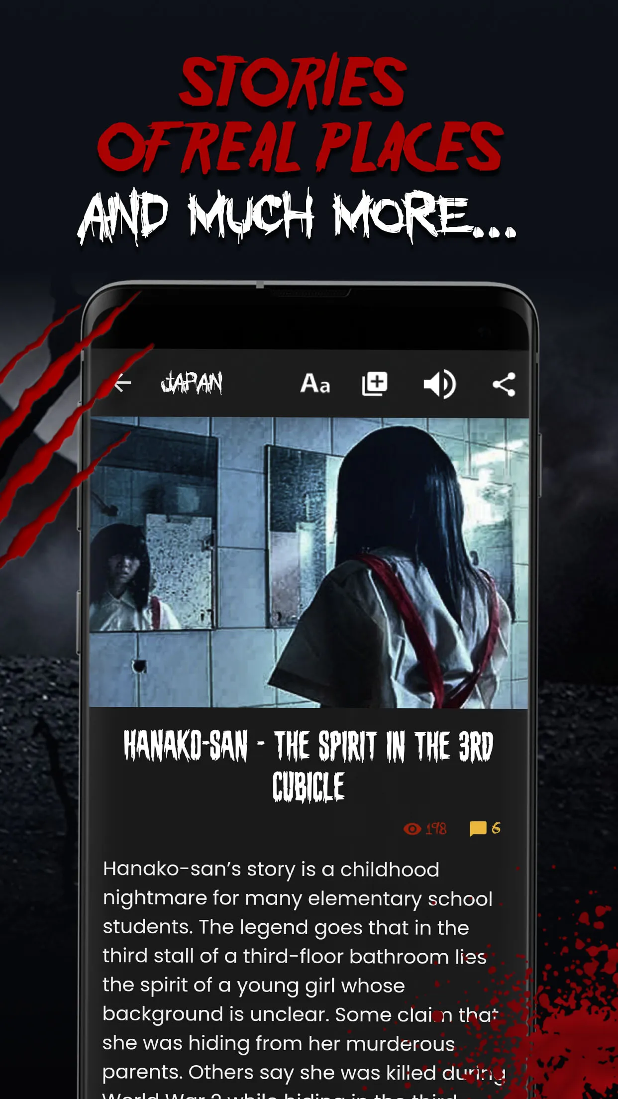 Creepypasta Stories | Indus Appstore | Screenshot