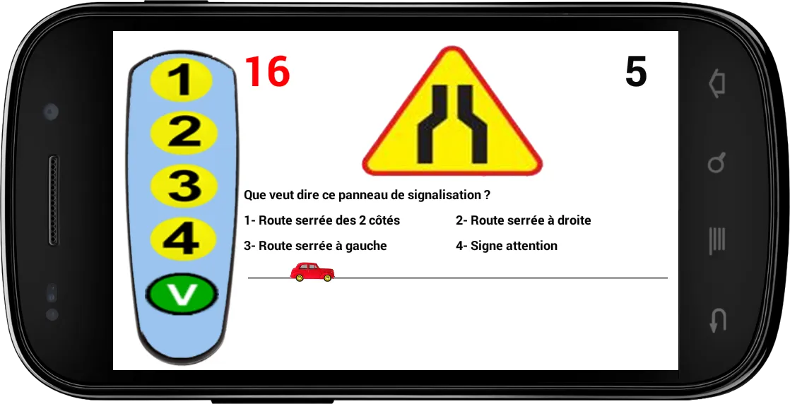 Examen Permis de conduire 07 | Indus Appstore | Screenshot