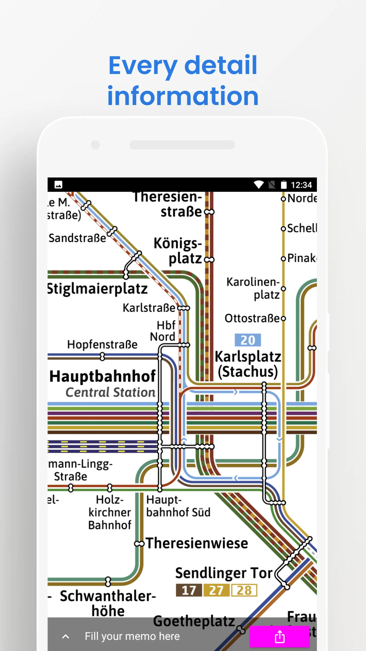 Munich Train Bus Travel Guide | Indus Appstore | Screenshot