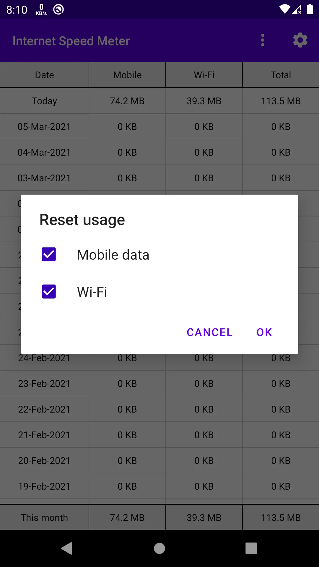 Internet Speed Meter - See Rea | Indus Appstore | Screenshot