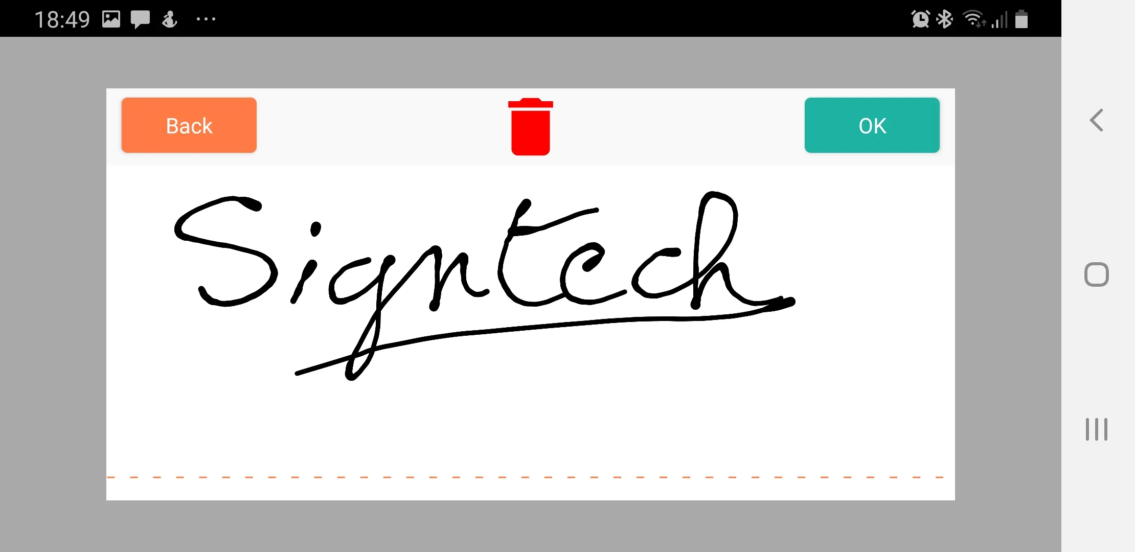 SignTech Paperless | Indus Appstore | Screenshot