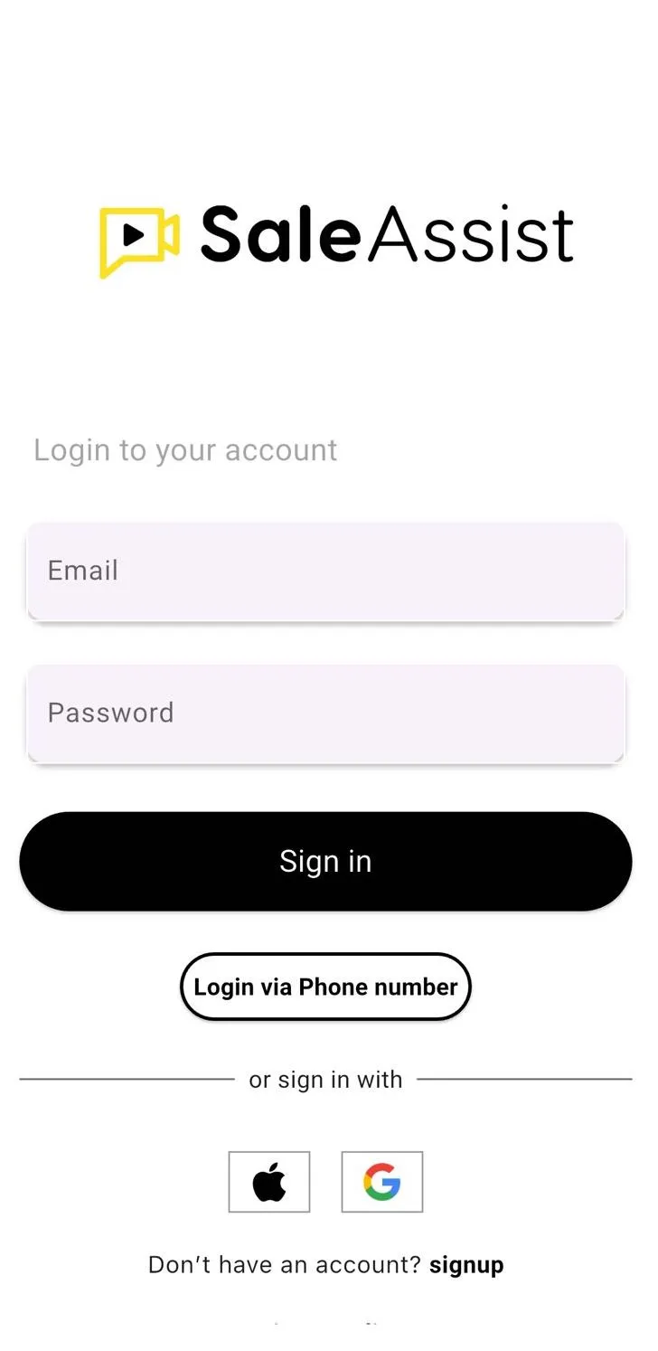 SaleAssist VideoCall Agent App | Indus Appstore | Screenshot