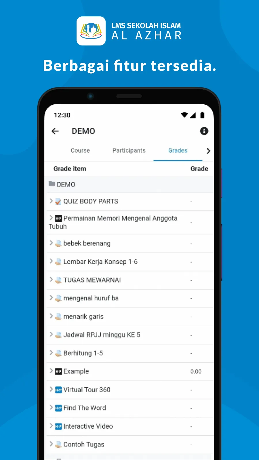 LMS Al Azhar | Indus Appstore | Screenshot