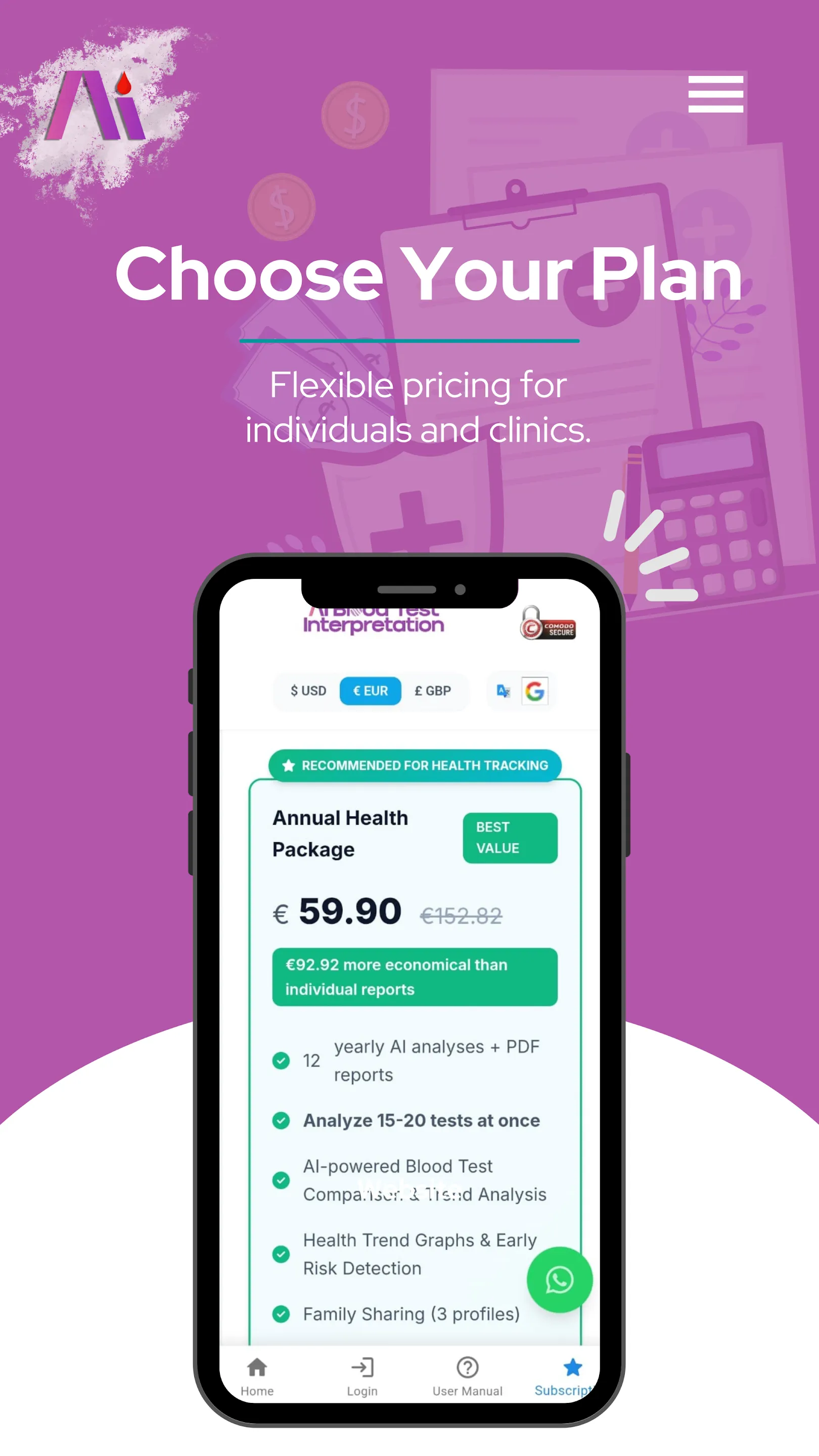 AI Blood Test Analyzer | Indus Appstore | Screenshot