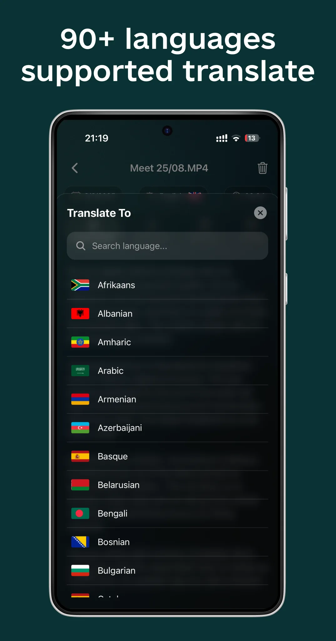 Video and Audio to Text | Indus Appstore | Screenshot