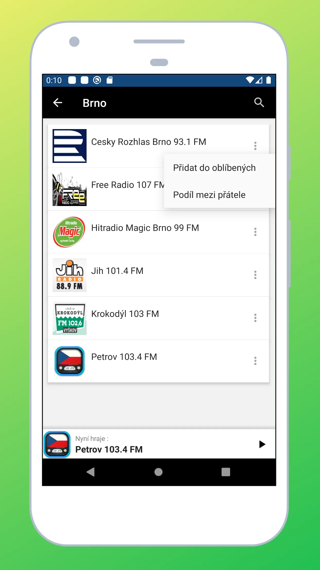 Radio Czech Republic + Czechia | Indus Appstore | Screenshot