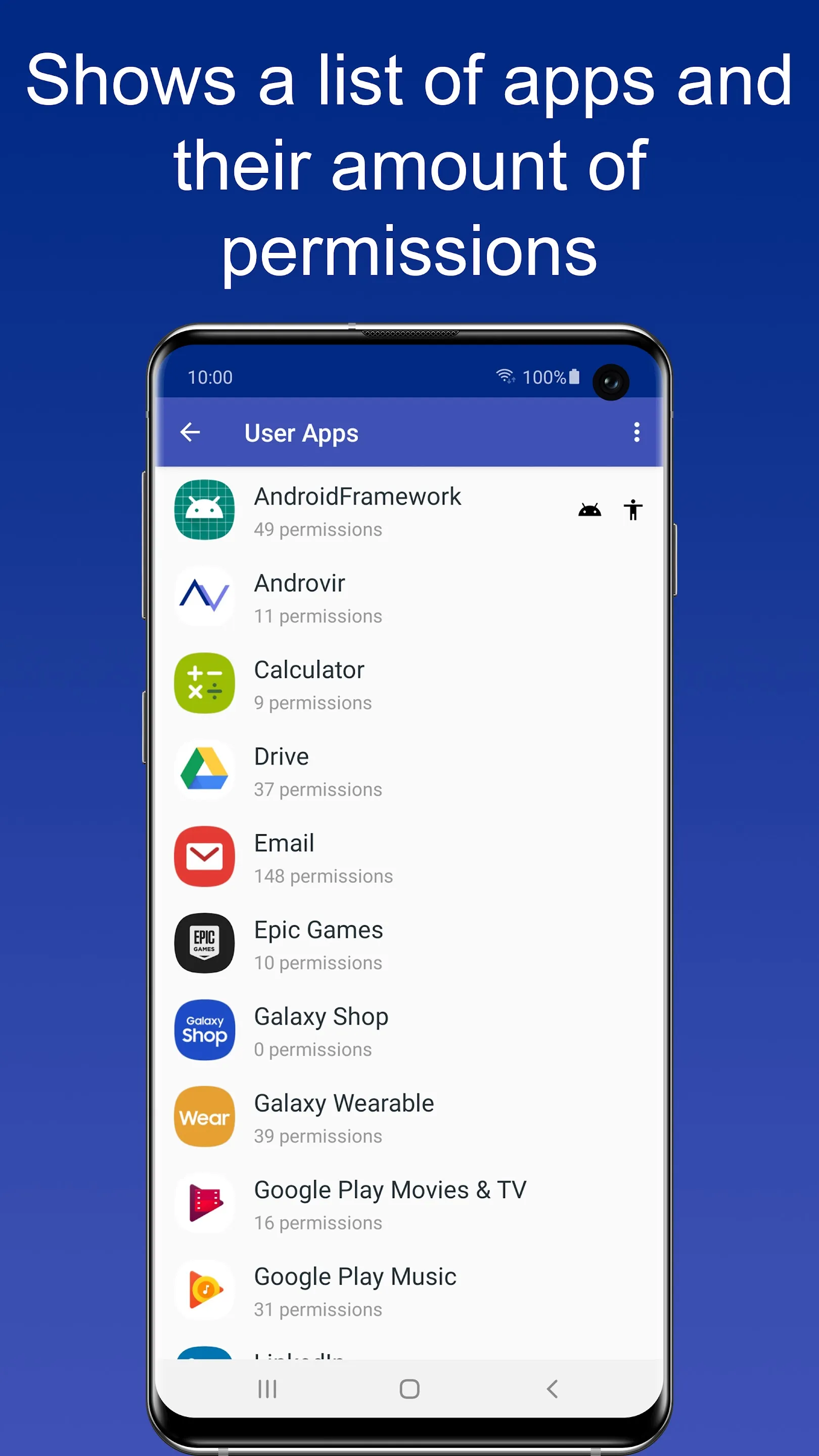 Androvir - Android Security | Indus Appstore | Screenshot