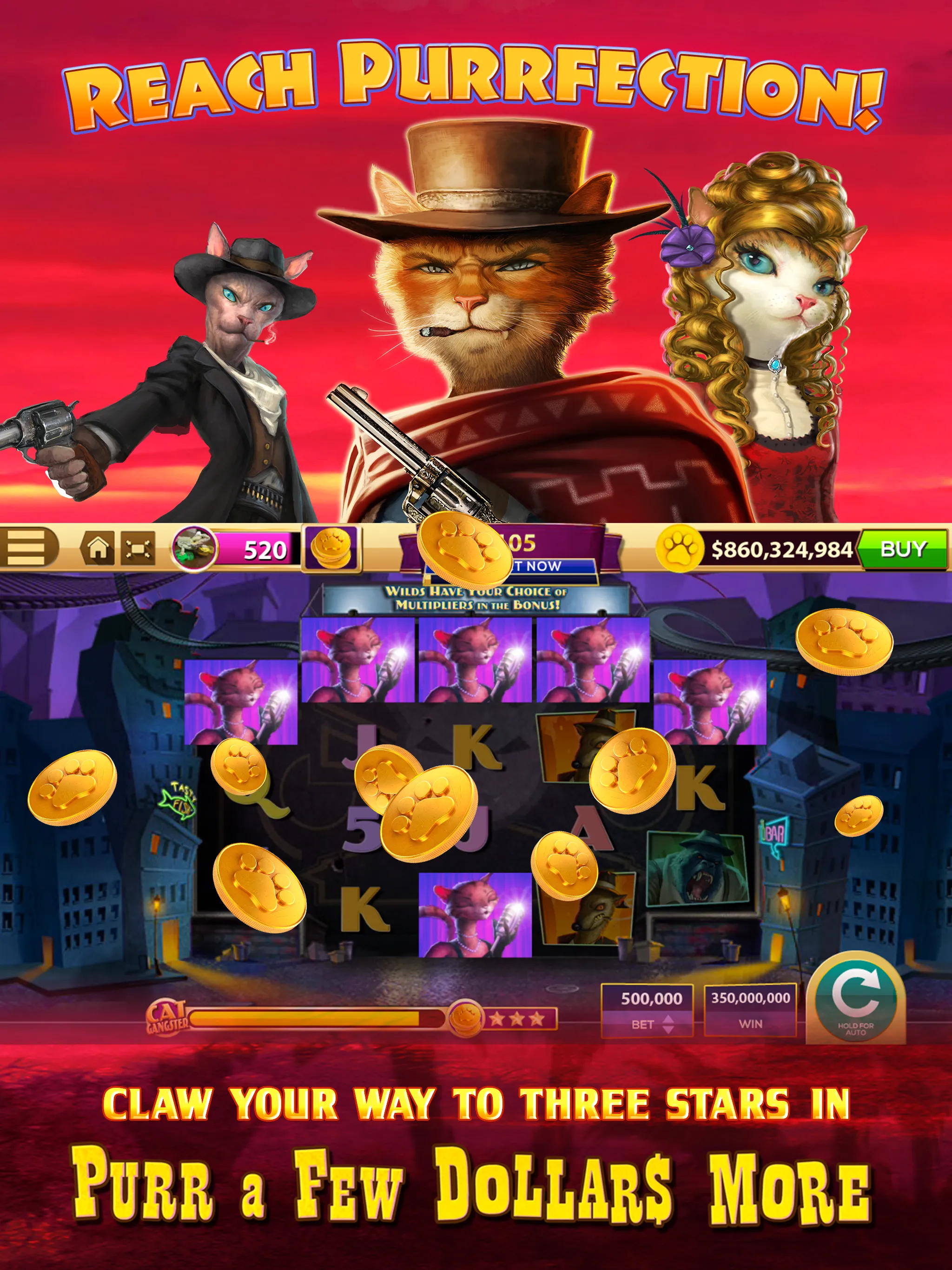 CATS Casino – Real Hit Slot Ma | Indus Appstore | Screenshot