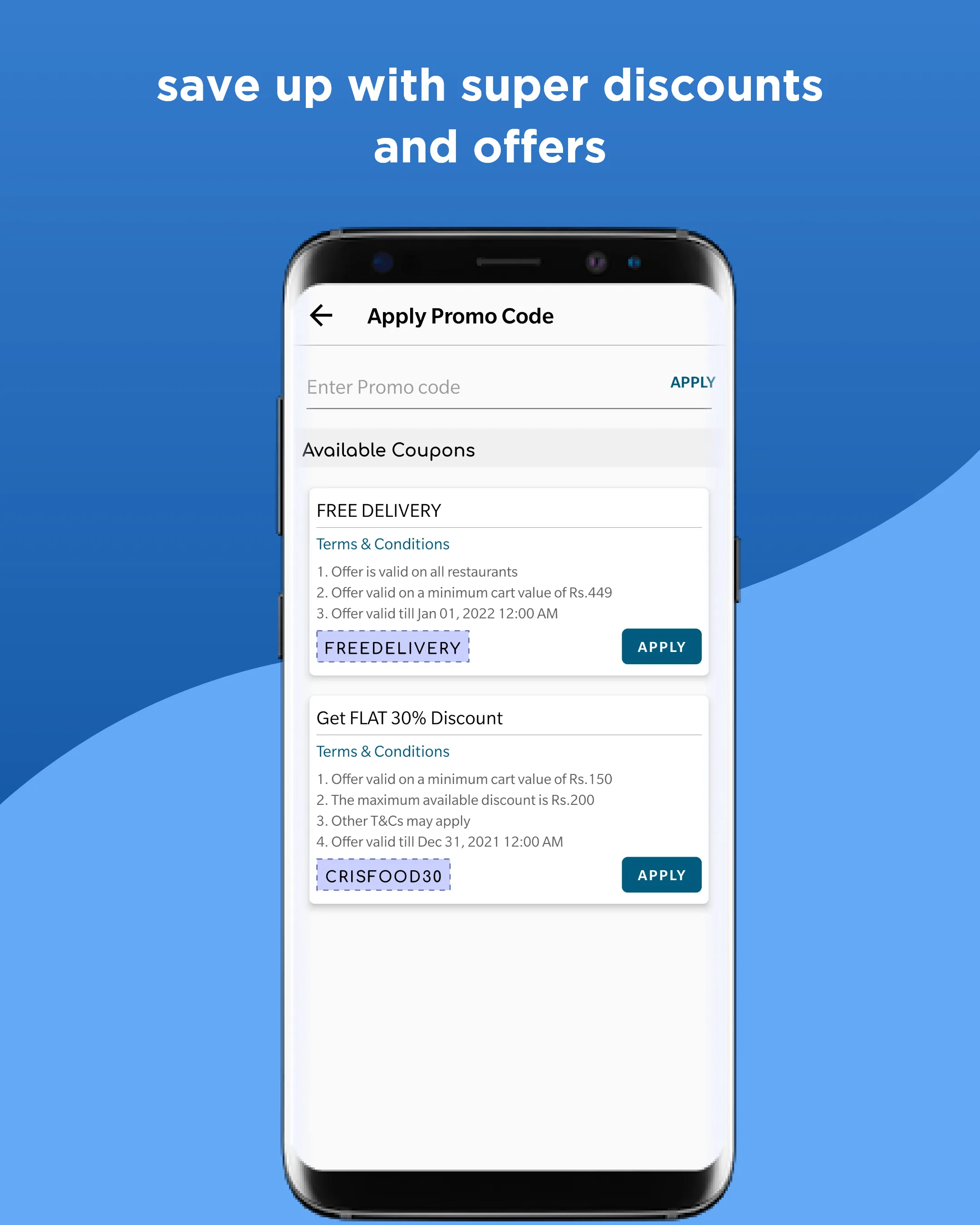 Crisfood Food Order & Delivery | Indus Appstore | Screenshot
