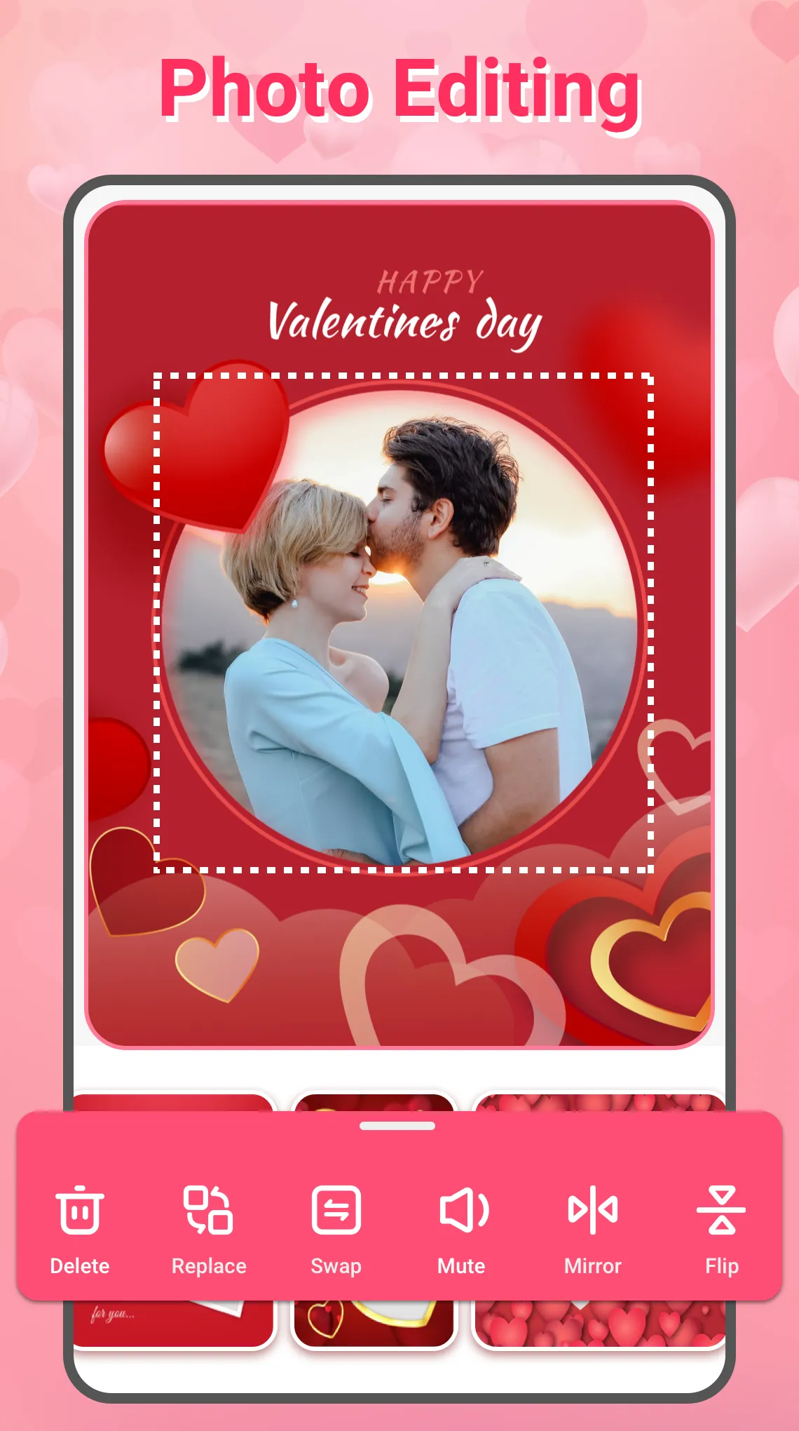 Photo Frame Maker Collage Love | Indus Appstore | Screenshot