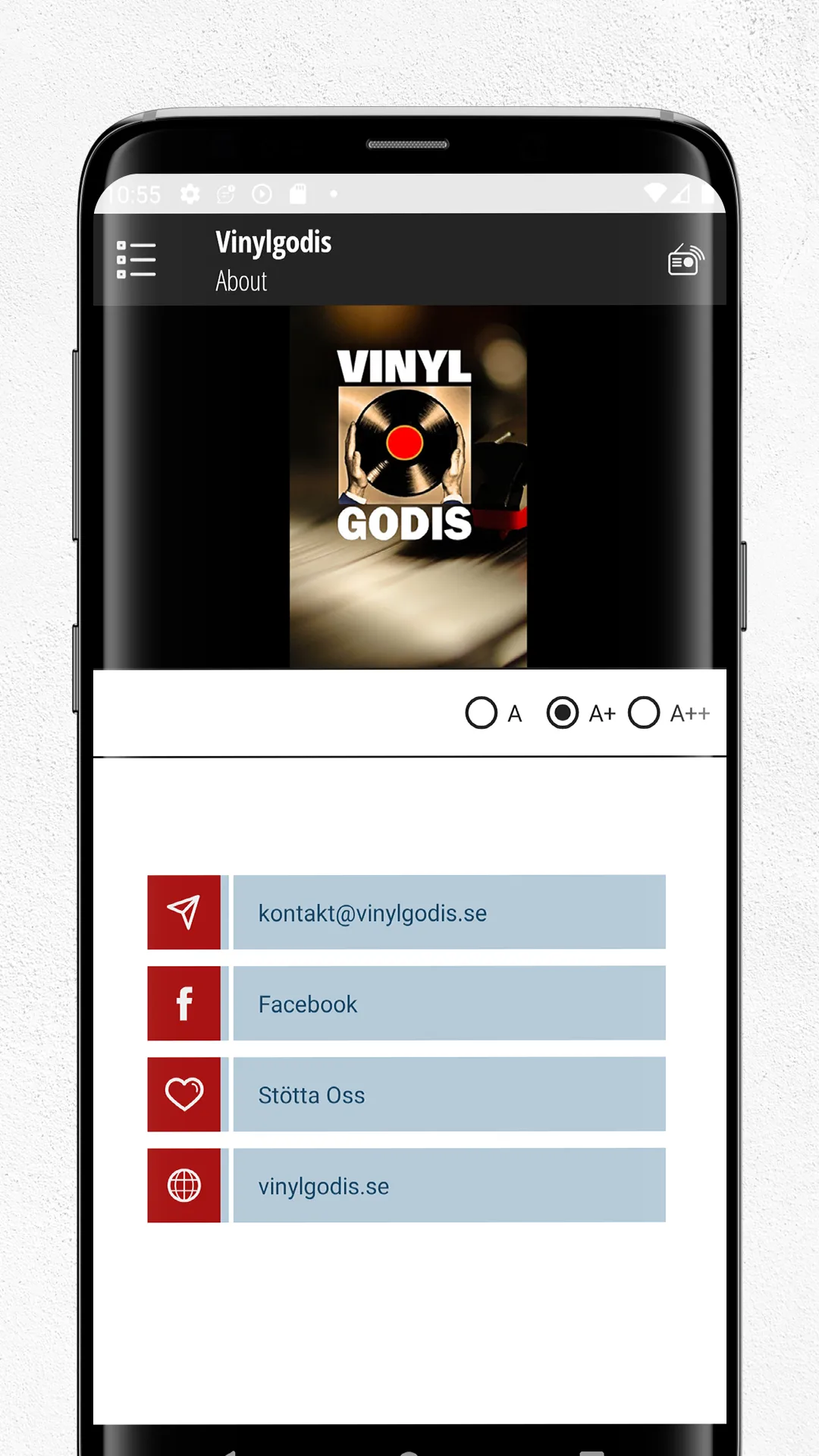 Vinylgodis | Indus Appstore | Screenshot