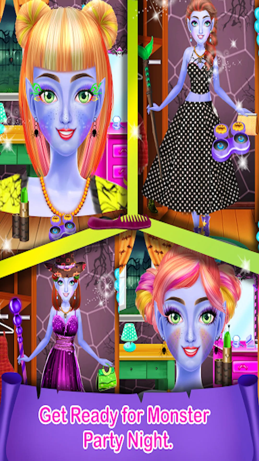 Halloween Girl Makeup Salon | Indus Appstore | Screenshot