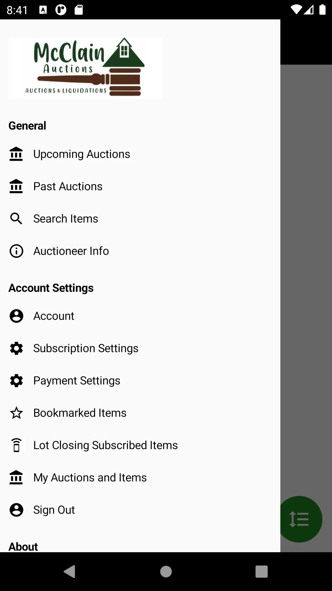 McClain Auctions Hawaii | Indus Appstore | Screenshot