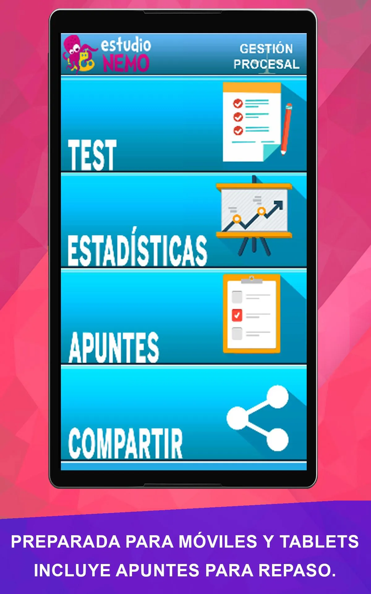 Test Gestión Procesal | Indus Appstore | Screenshot