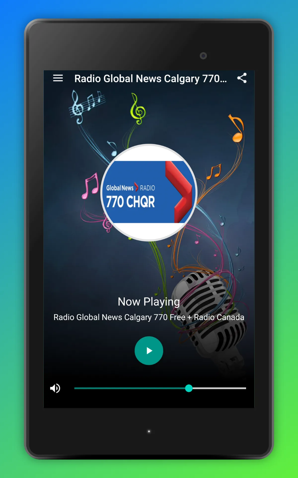 Global Calgary News Radio App | Indus Appstore | Screenshot