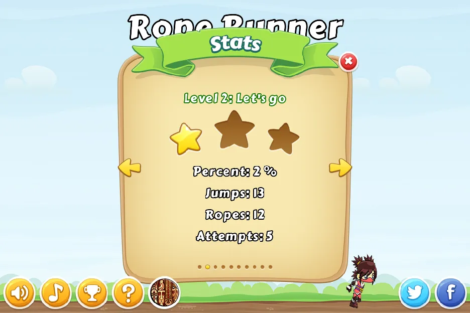 Rope Runner | Indus Appstore | Screenshot