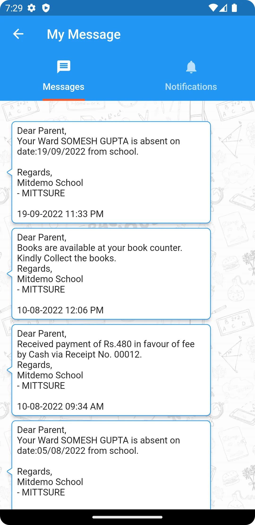 MittSure Parent | Indus Appstore | Screenshot