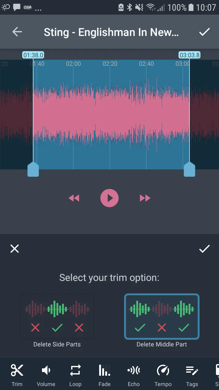 Audio Editing Pro: AndroSound | Indus Appstore | Screenshot