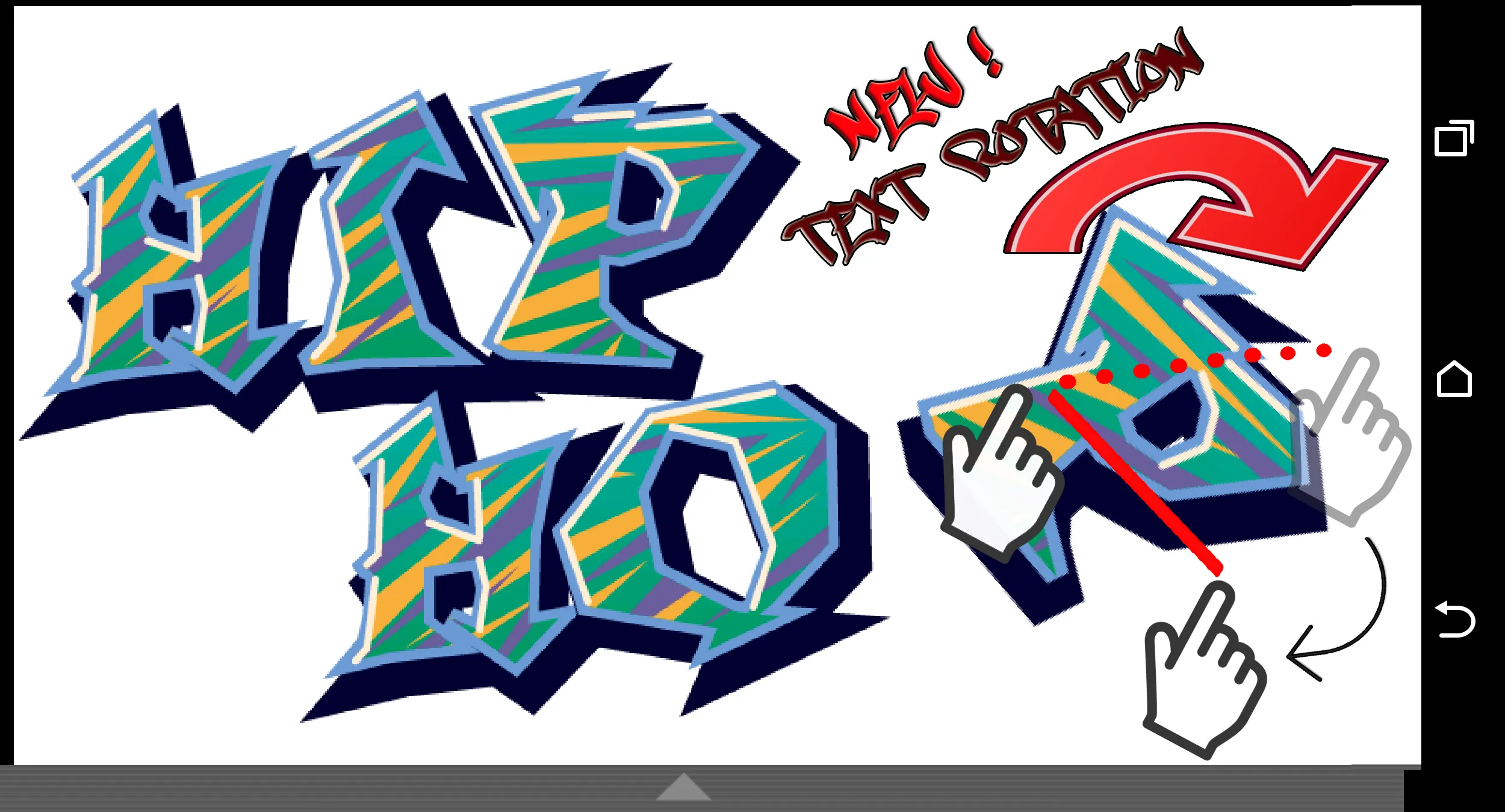 Graffiti Maker | Indus Appstore | Screenshot