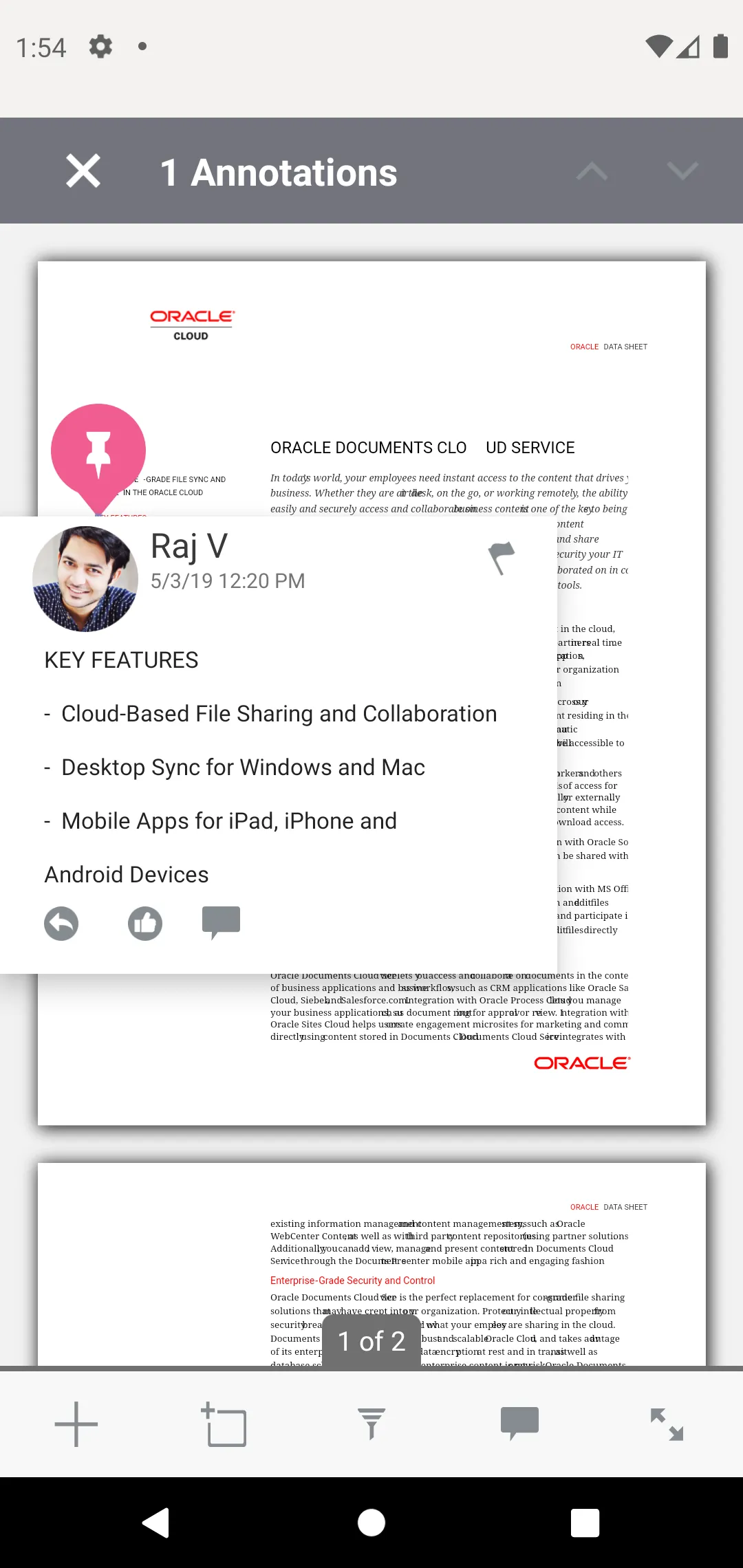 Oracle Content | Indus Appstore | Screenshot