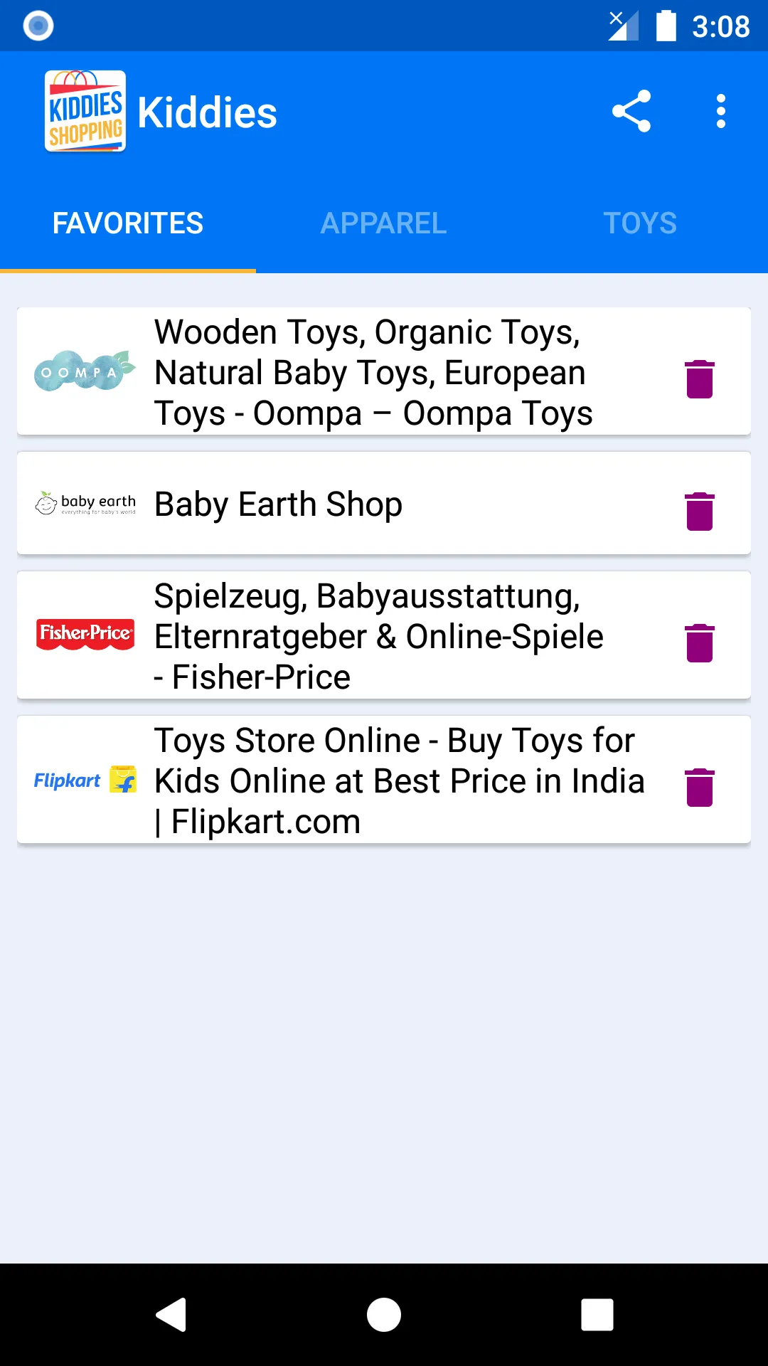 Kids & Baby Clothing shopping | Indus Appstore | Screenshot