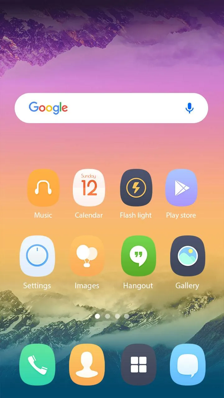 Galaxy M10 Launcher | Indus Appstore | Screenshot