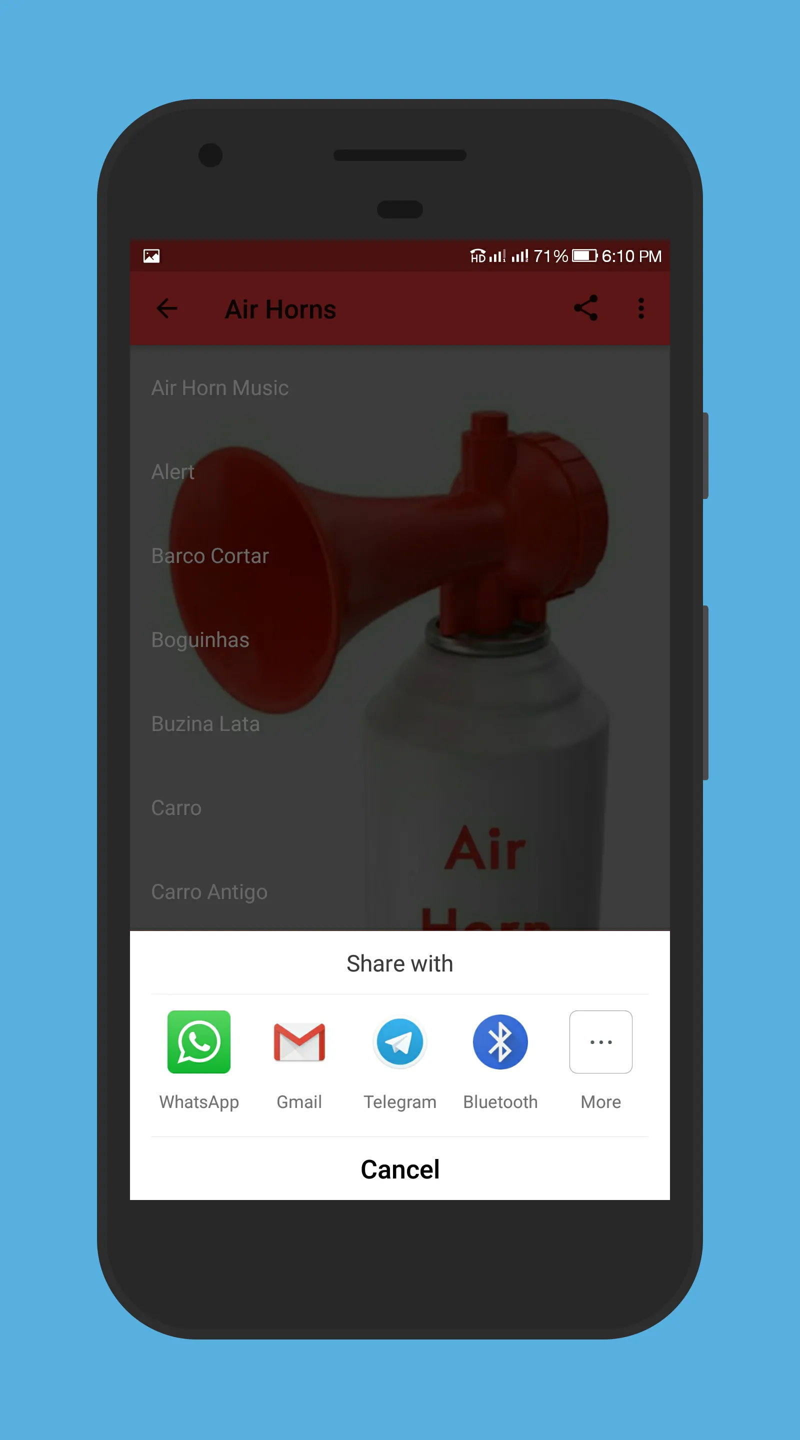 Air Horn Sound | Indus Appstore | Screenshot